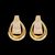Brinco Zirconia Gota Vazada Imperial