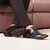 Sapato Social Jota Pe Verniz Marinho Air Phoenix 