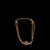 Pulseira Com Cordão e Coração de zirconia