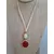 Colar couro 90 cm camurça Persa