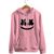 Blusa De Frio Black Beast Moletom Dj Marshmallow Rosa Claro