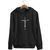 Blusa De Frio Black Beast Moletom Escudo Jesus Preto