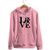 Blusa De Frio Black Beast Moletom Love Dog Rosa Claro