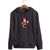 Blusa De Frio Black Beast Moletom Minnie Preto