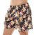 Shorts Masculino Praia Floral Black Beast