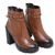 Bota Fivela Cano Curto Tabaco 16005