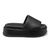 Tamanco Papete Flatform Feminina Preto 5300