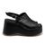 Sandalia Feminina Anabela Média Napa Preto 9200
