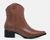 Bota Western Cano Baixo Julia Marrom