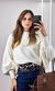 Blusa Ampla Tricô Modal Eloá - Off