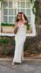 Vestido Crochê Decote Pedras Selena - Off