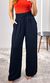Calça Pantalona Crepe - Preto