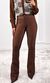 Calça Prada Flare - Marrom