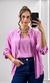 Camisa com Regata Renda - Rosa