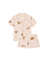 Pijama Camisa e Short Teddy Bear - Rosa Claro