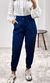 Calça Cenoura Eudora - Azul Marinho