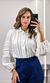 Camisa Guipir Selma - Branco