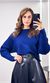Blusa Curta Tricô Modal Eloá - Azul Escuro