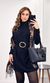 Poncho Tricô Modal - Preto