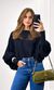 Blusa Ampla Tricô Modal Eloá - Preto