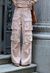 Calça Jeans Cargo Utility - Rose Claro