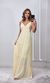 Vestido Longo Chiffon - Amarelo Candy