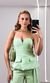 Corset Mini Decote V - Verde Candy