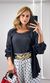 Camisa com Regata Renda - Preto