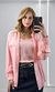 Camisa com Regata Renda - Rosa Queimado