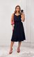 Conjunto Regata e Saia com Fenda - Preto