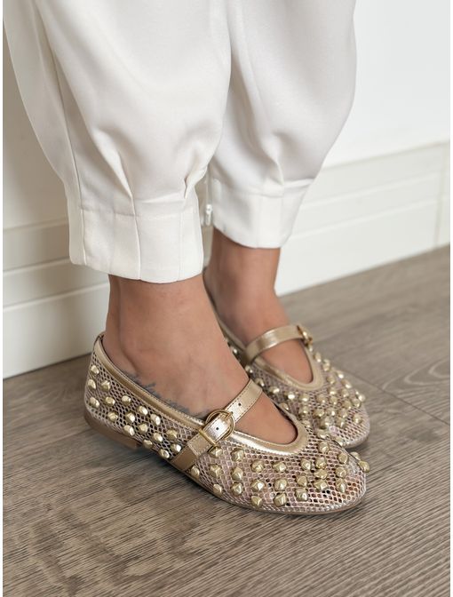 Sapatilha Lua Dourada - 60160 - CB SHOES