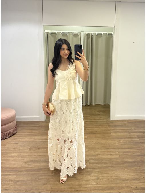 Conjunto Isis Bege - 60709 - CB SHOES