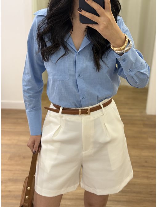 Bermuda Elena Branca - 60671 - CB SHOES