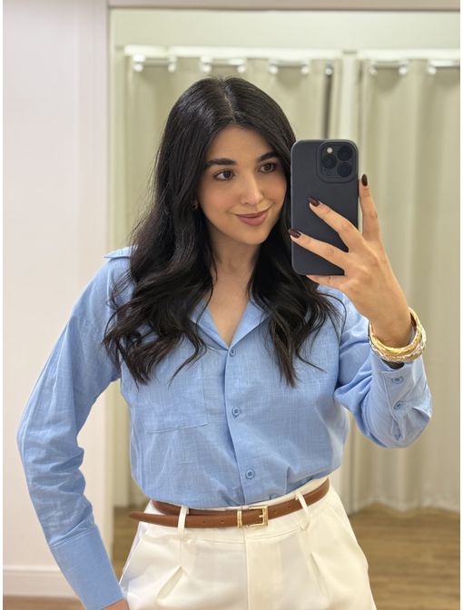 Camisa Elena Azul - 60675 - CB SHOES