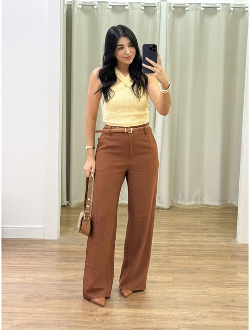 Calça Carol Marrom - 60787 - CB SHOES