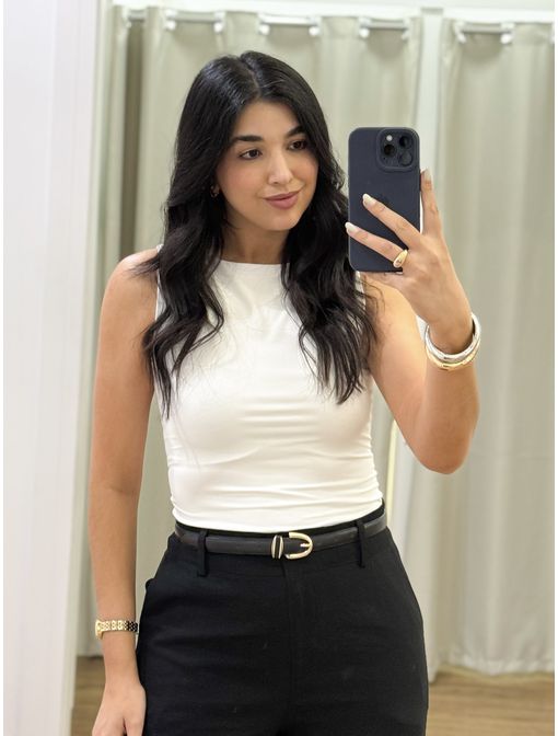 Blusa Lica Branca - 60774 - CB SHOES