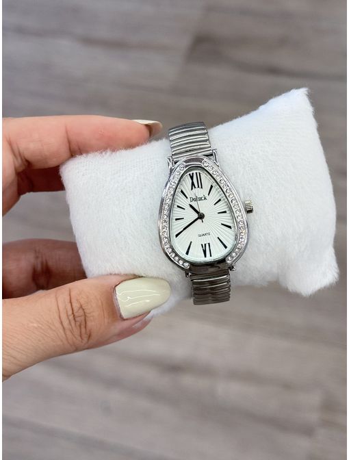 Relógio Prata - 60724 - CB SHOES