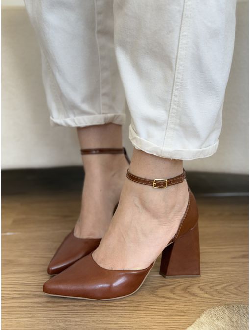 Scarpin Iris Caramelo - 60666 - CB SHOES