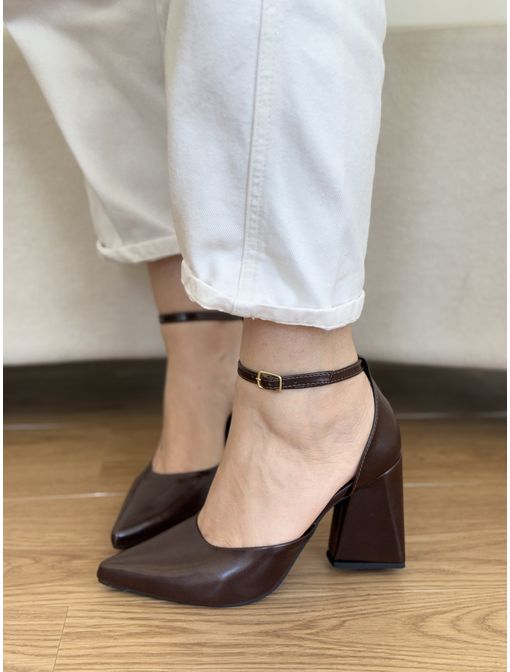 Scarpin Iris Marrom - 60665 - CB SHOES