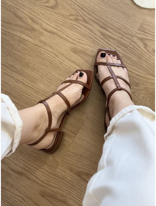 Sandália Nanda Caramelo - 60848 - CB SHOES