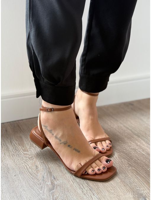 Sandália Cleo Marrom - 60644 - CB SHOES
