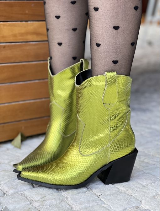 Bota Amanda Verde - 1022 - CB SHOES