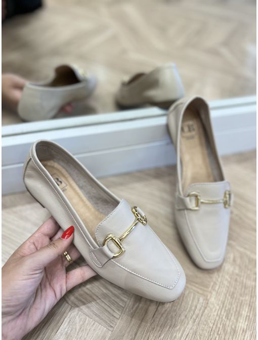 Mocassim Ari Off white - 884 - CB SHOES