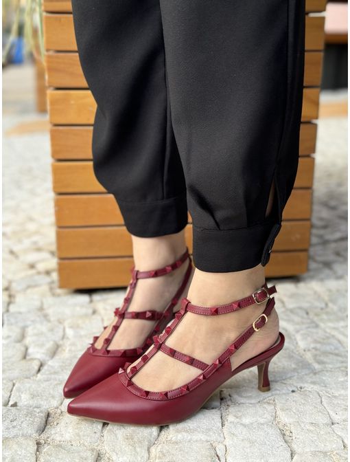 Scarpin Valen Marsala - 4781 - CB SHOES