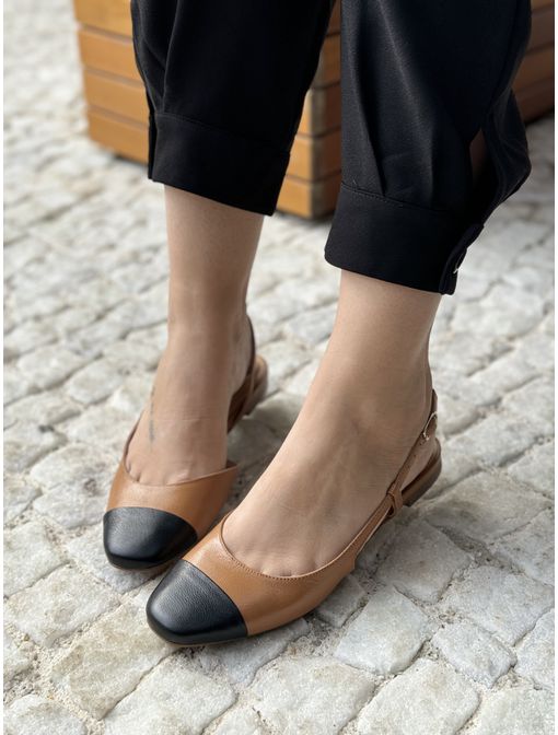 Sapatilha Bicolor Bege - 1089 - CB SHOES