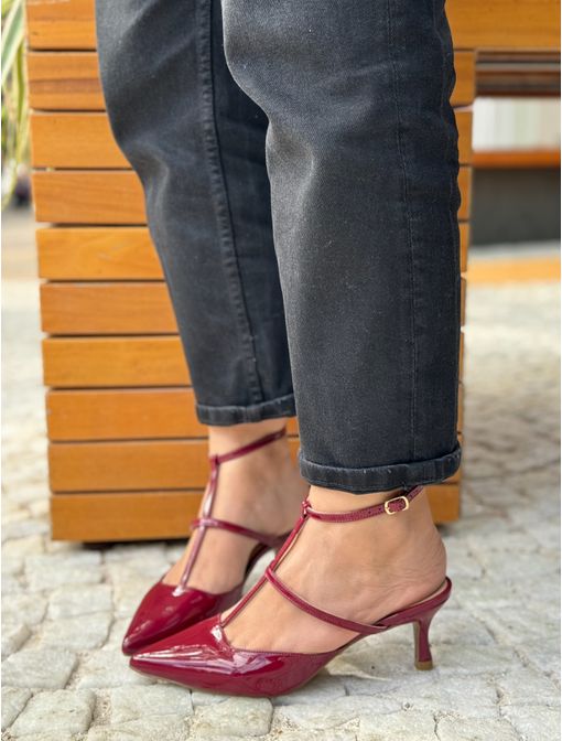 Scarpin Taise Marsala - 126017 - CB SHOES
