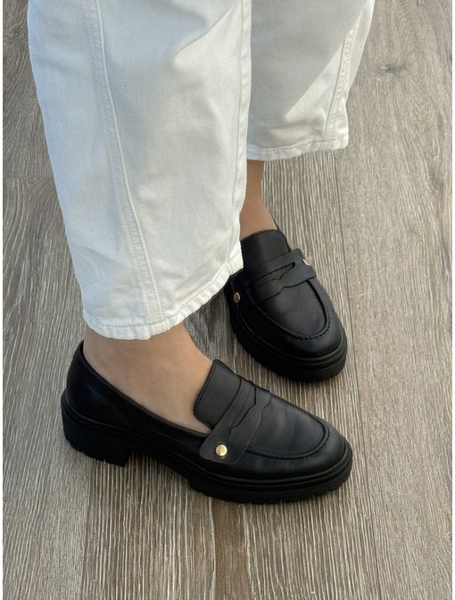 Mocassim Jessi Preto - 60646 - CB SHOES