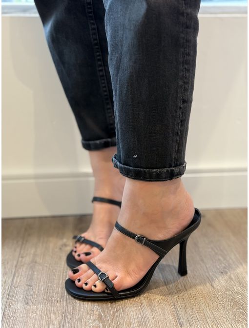 Tamanco Thais Preto - 60653 - CB SHOES