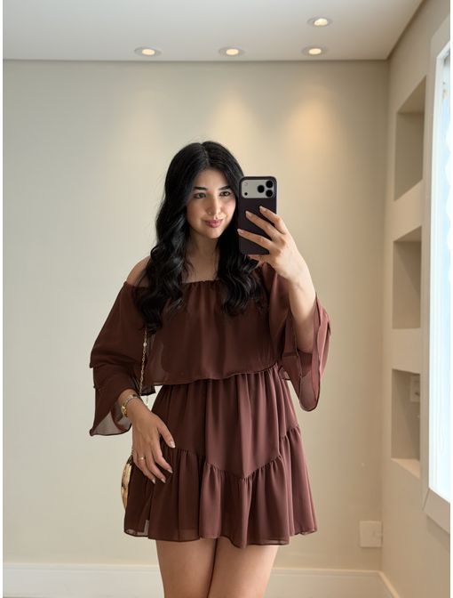 Macaquinho Perla Marrom - 60997 - CB SHOES