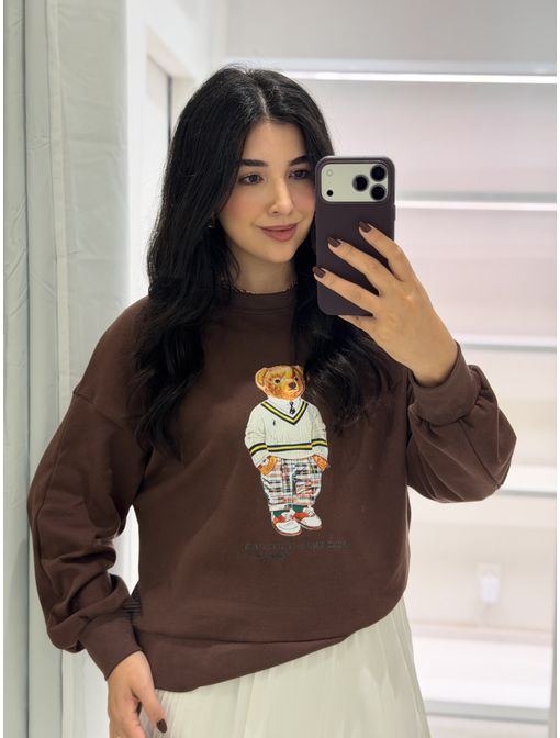 Moletinho Lauren Marrom - 60972 - CB SHOES